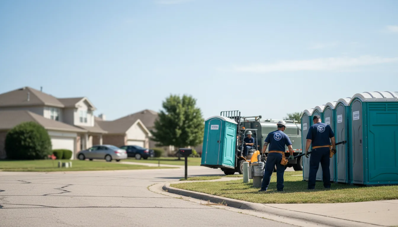 Porta Potty Rental in Middleport, PA near me